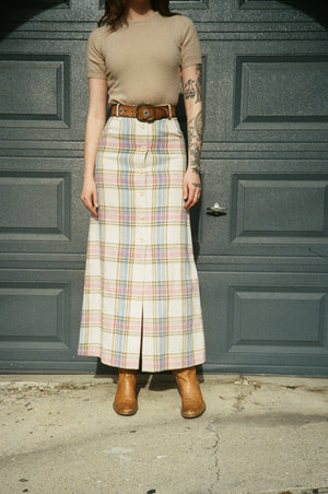 Amelia Plaid Skirt