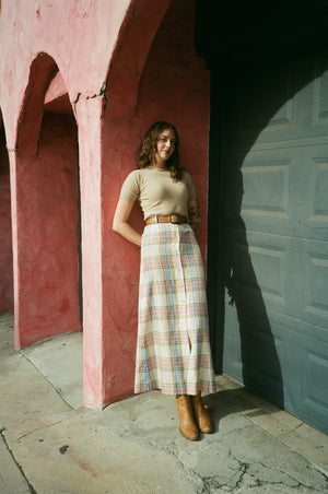 Amelia Plaid Skirt
