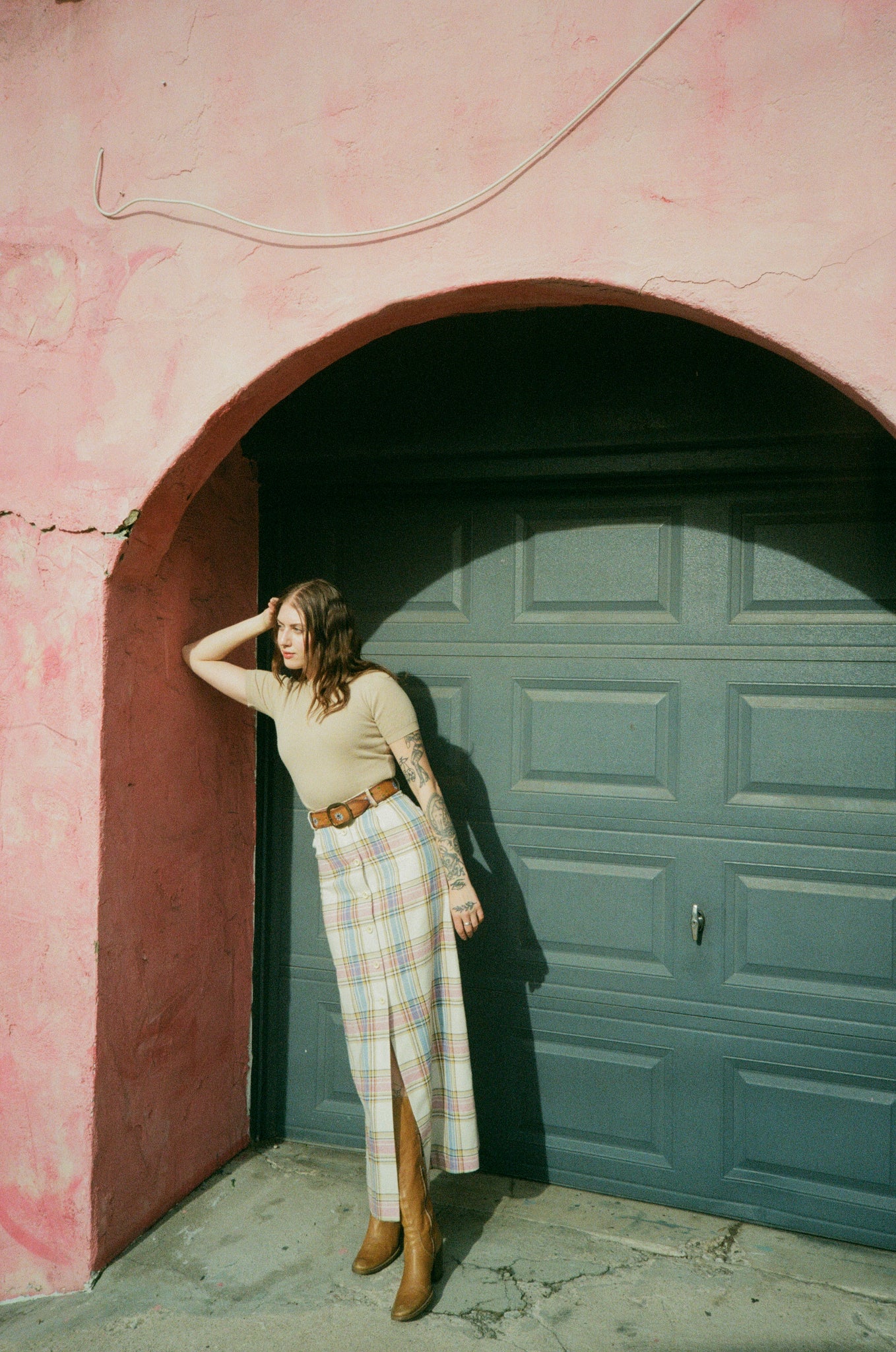 Amelia Plaid Skirt