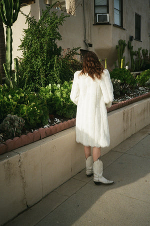Sable Faux Fur Coat