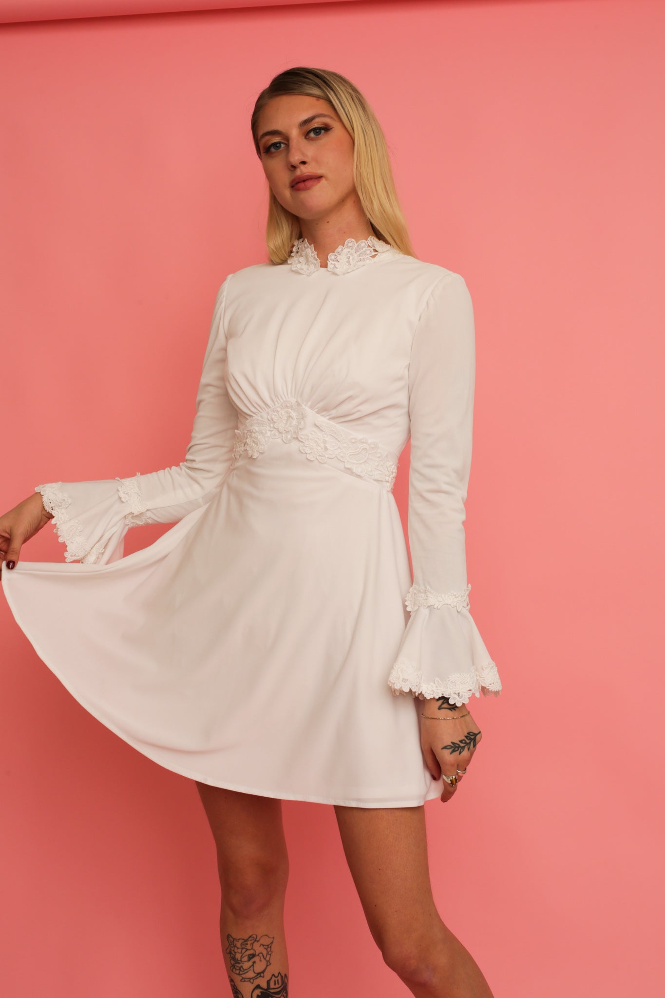 Donyale Appliqué Dress