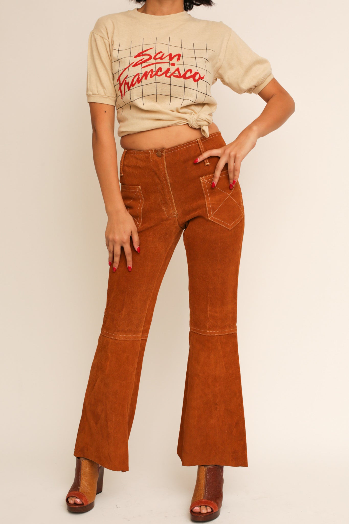 Woodstock Suede Pants