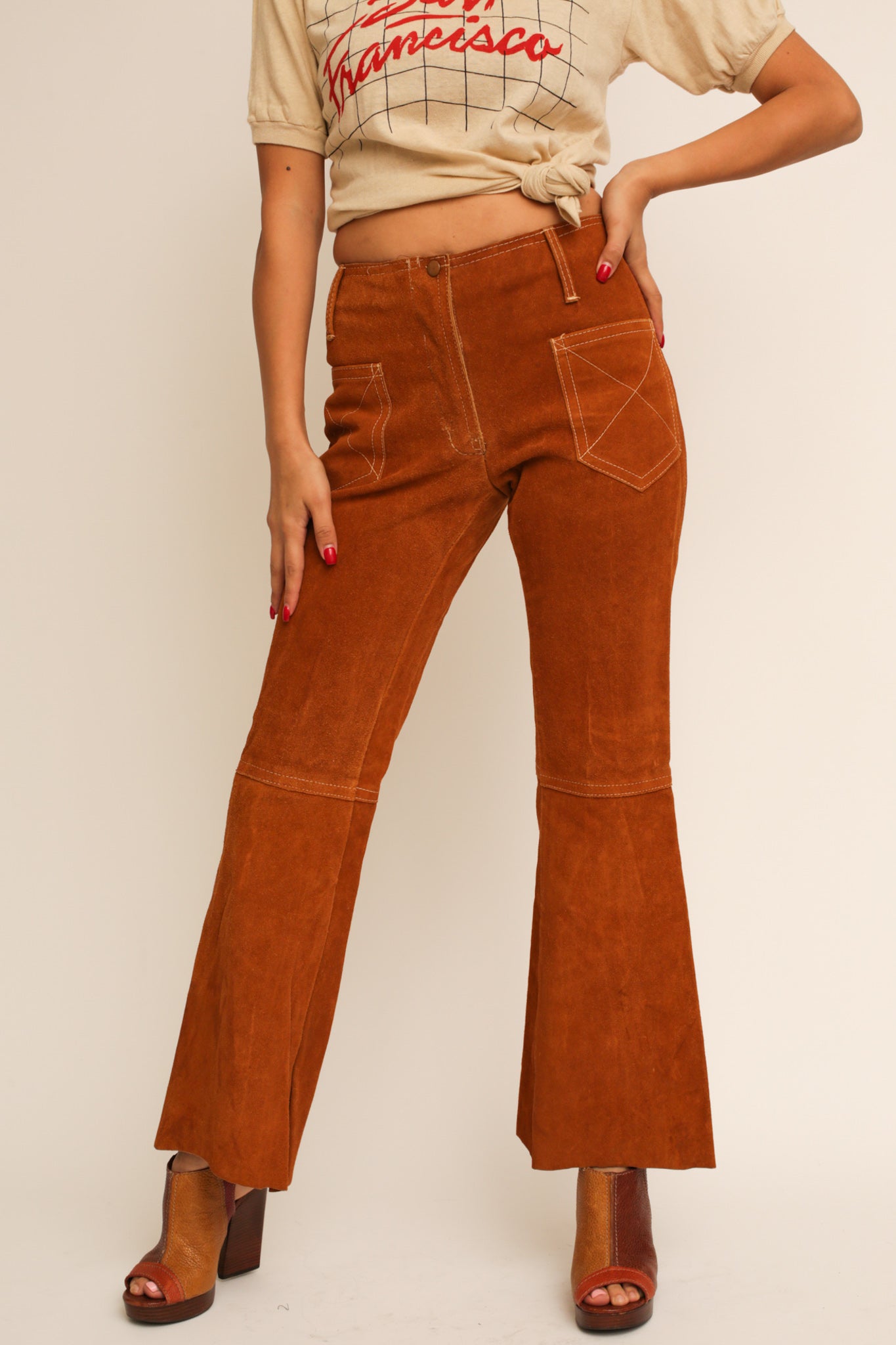 Woodstock Suede Pants