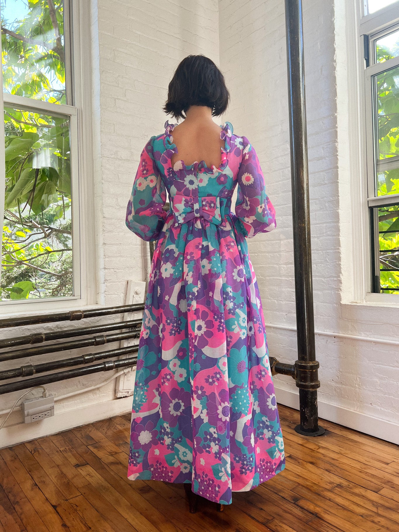 Belmont Psychedelic Gown