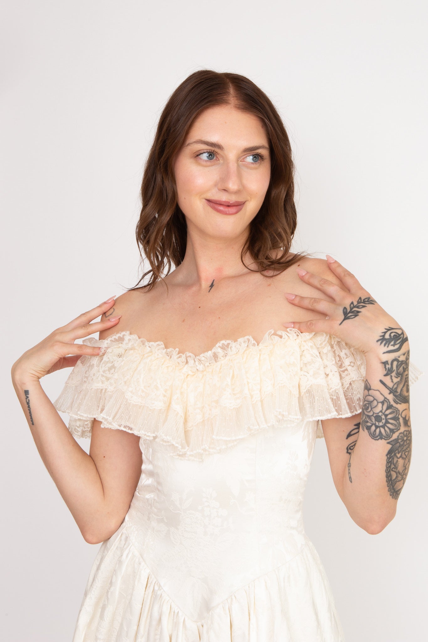 Amélie Brocade Gown