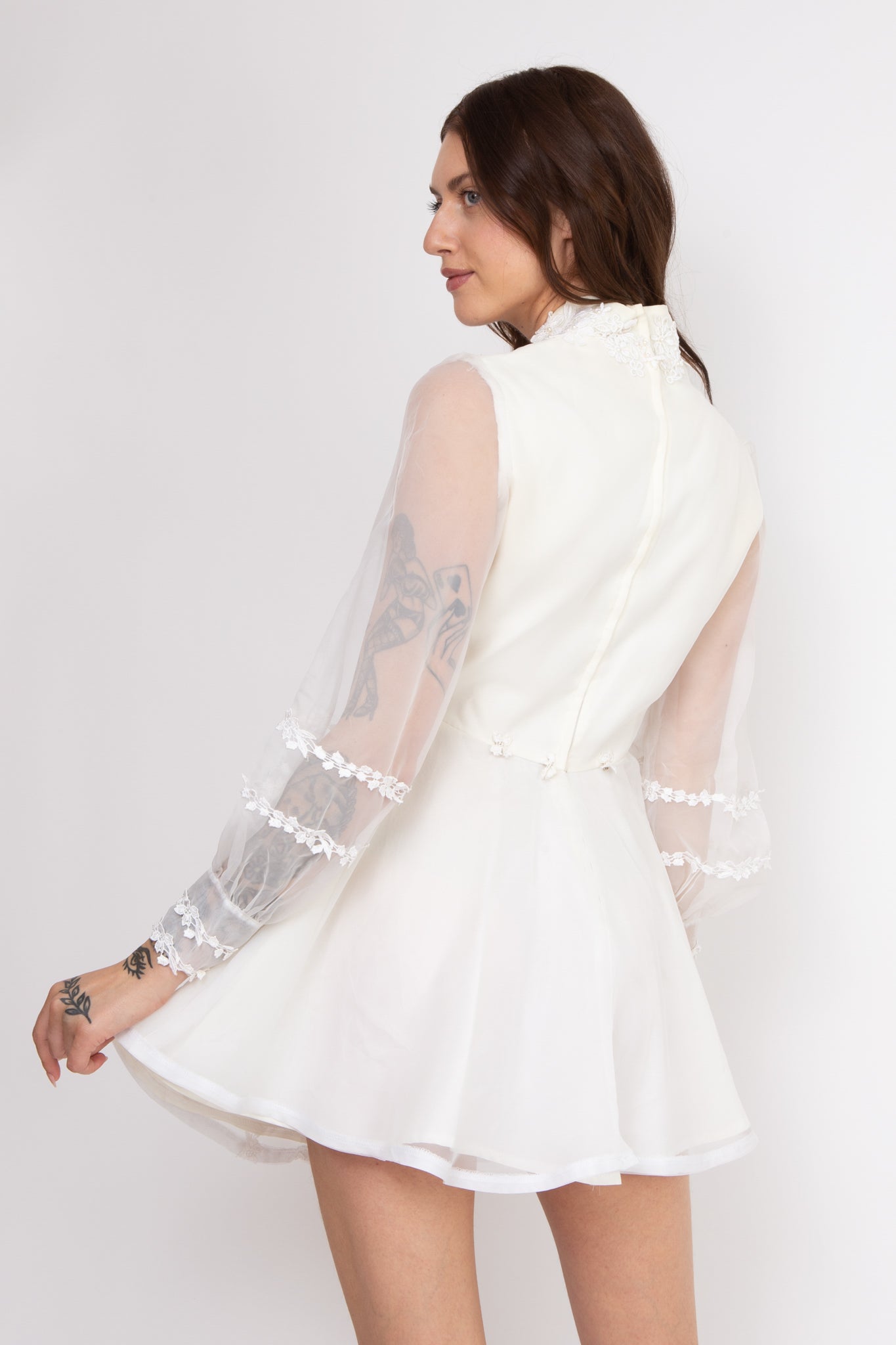 Rose Lace Mini