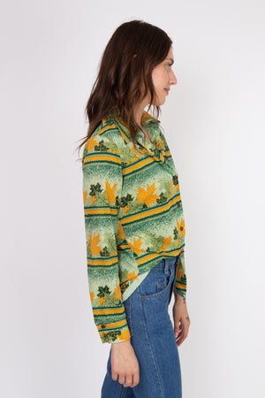 All The Leaves Are Brown Blouse