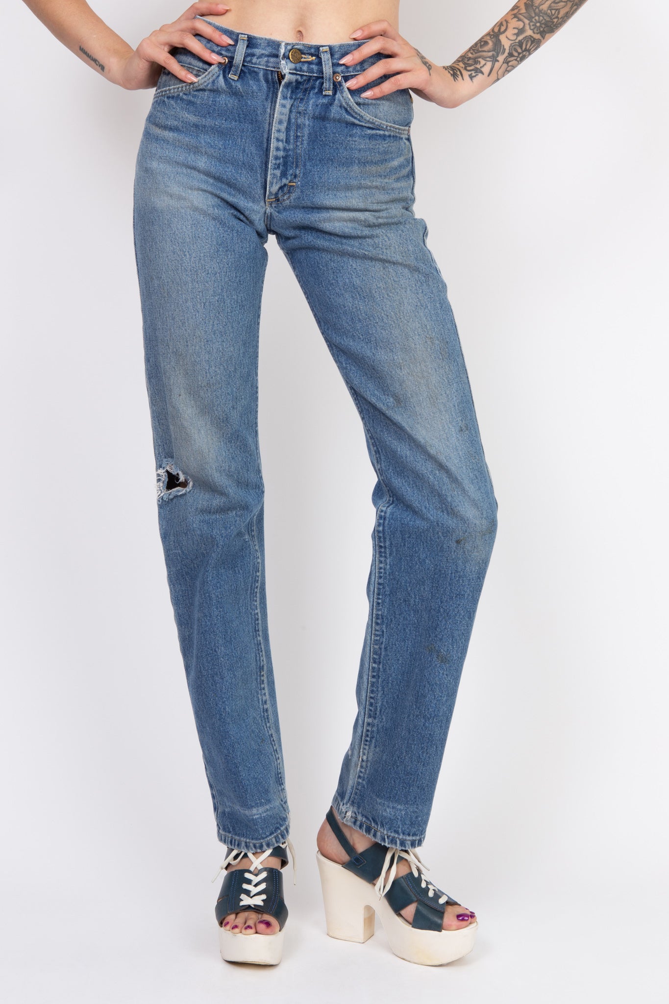 Lee Distressed Jeans