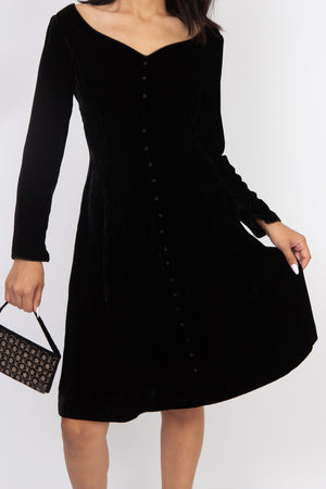 Georgina Velvet Dress