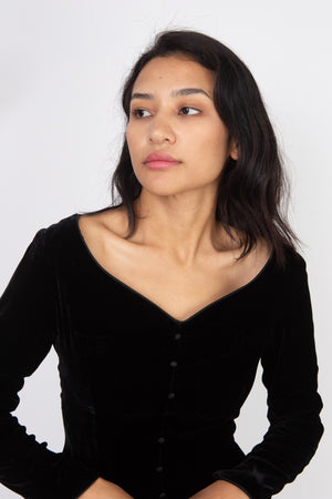 Georgina Velvet Dress
