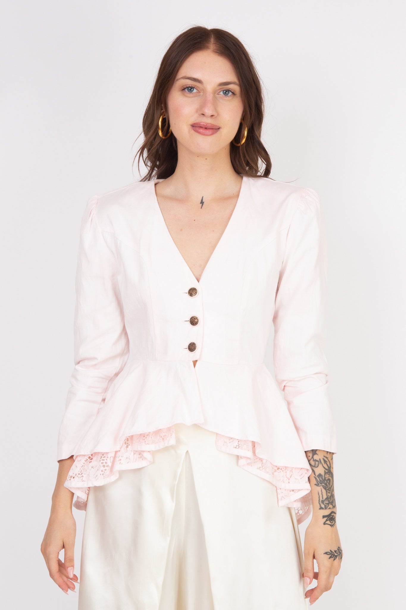 Lorena Blush Blouse