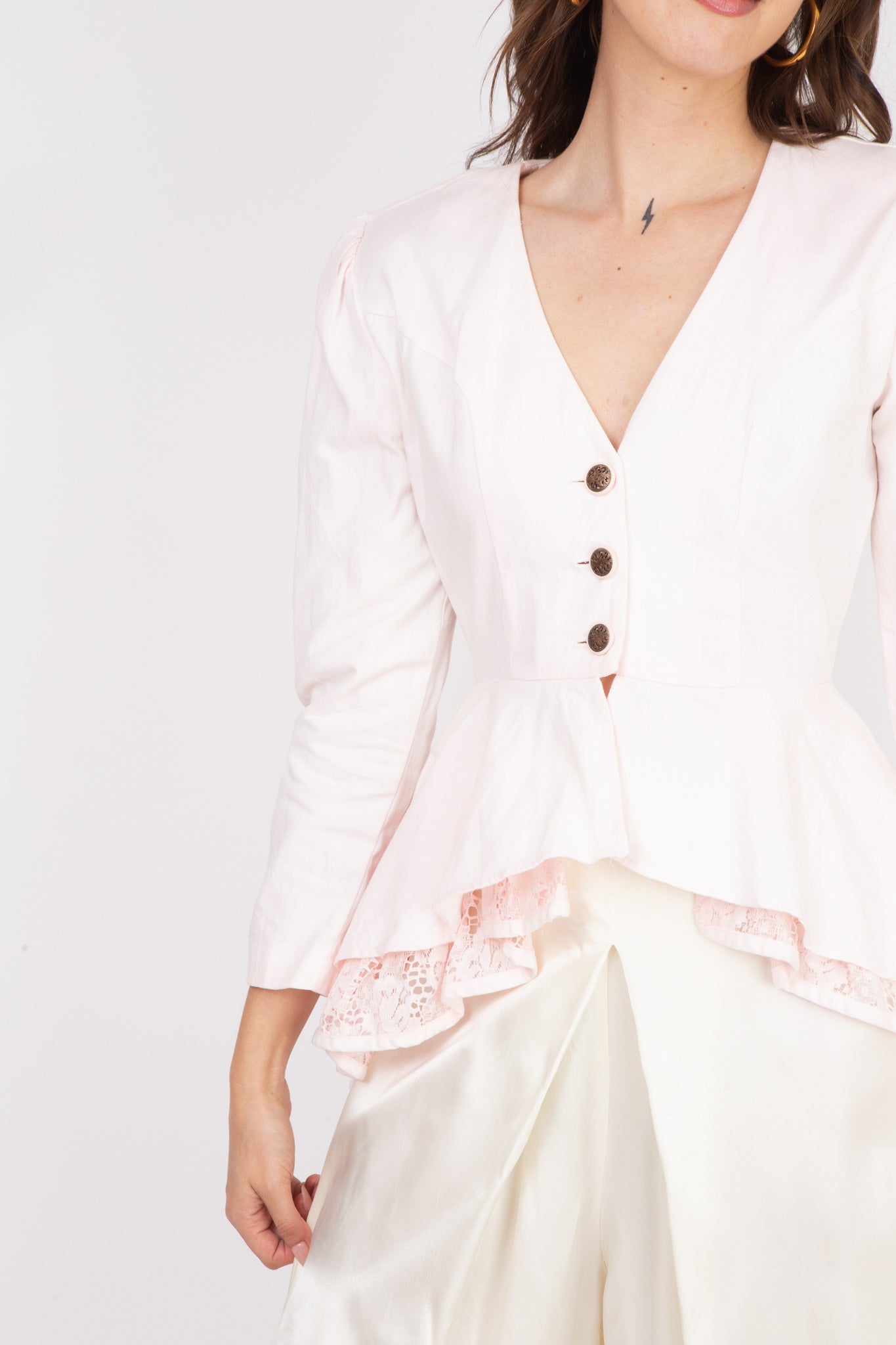 Lorena Blush Blouse