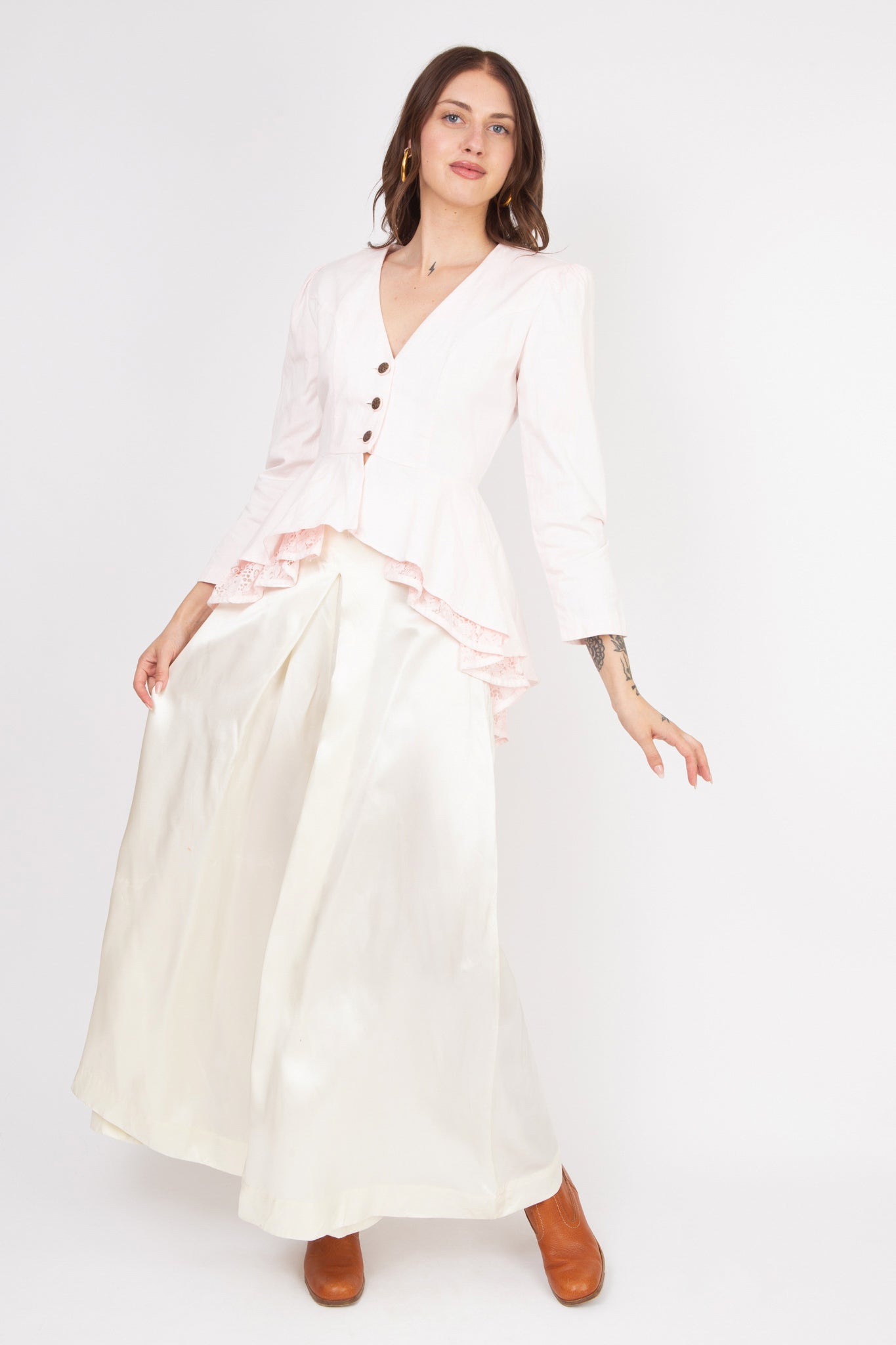 Lorena Blush Blouse