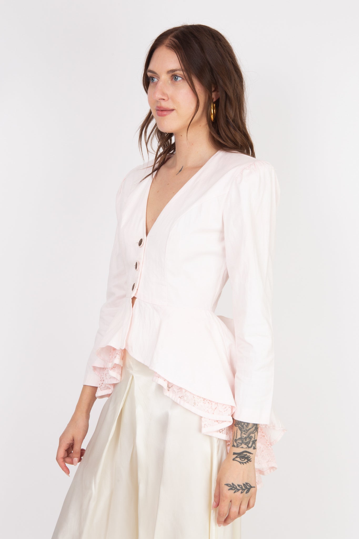 Lorena Blush Blouse