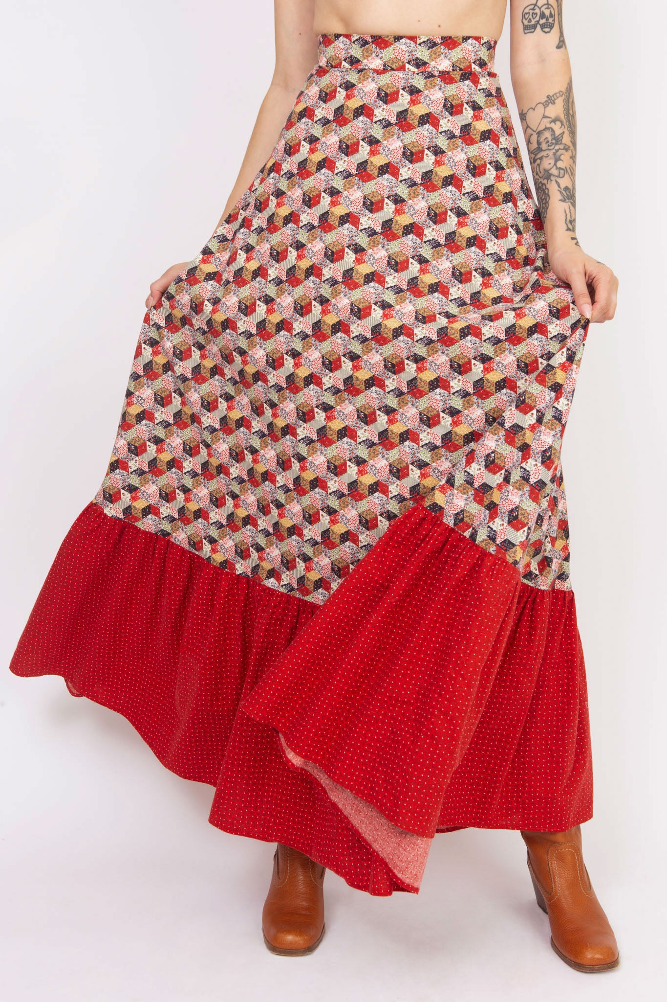 Nina Patchwork Maxi