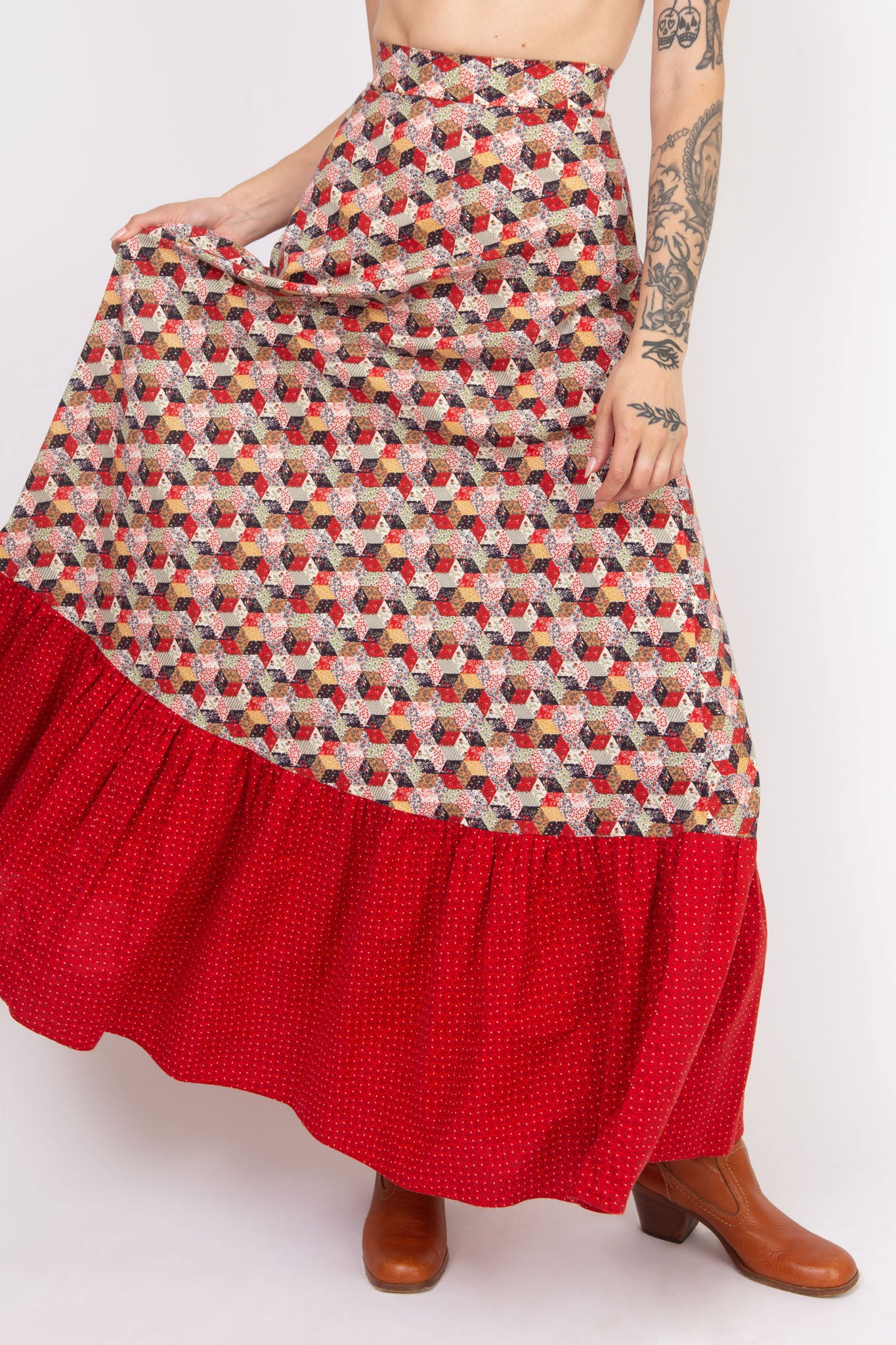 Nina Patchwork Maxi
