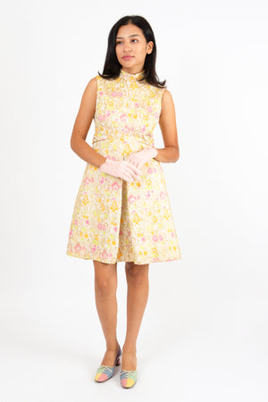 Floral Lamé Mini