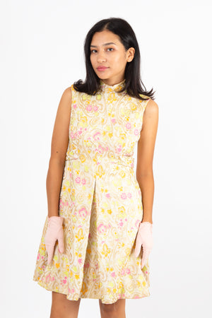 Floral Lamé Mini