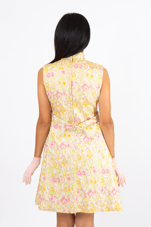 Floral Lamé Mini