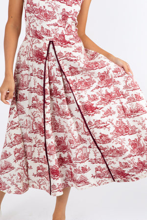 Maiden Print Midi