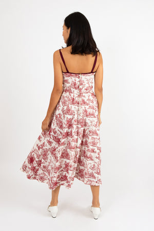 Maiden Print Midi