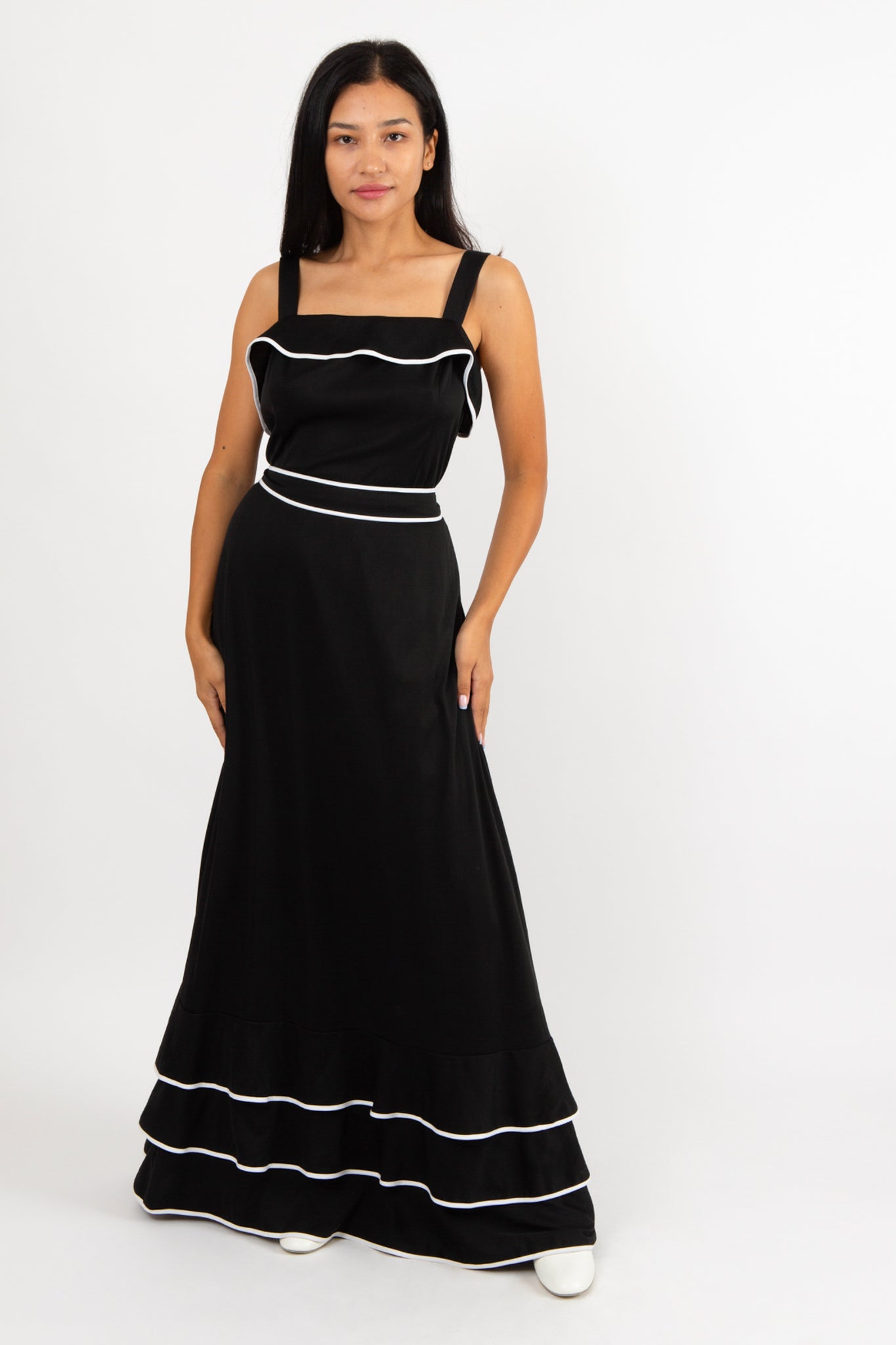 Melody Ruffle Gown
