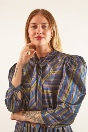 Vivian Silk Gown
