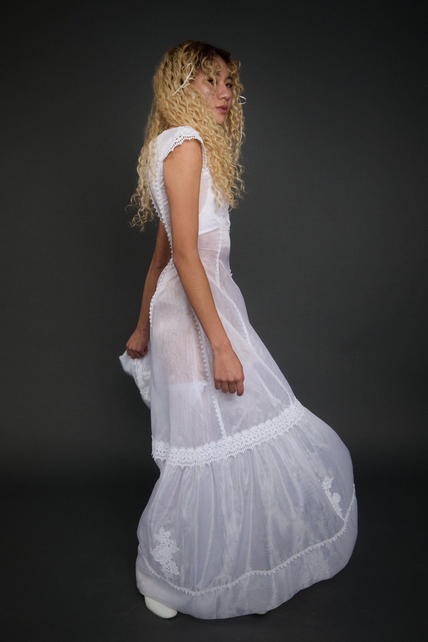 Florence Appliqué Gown - XS