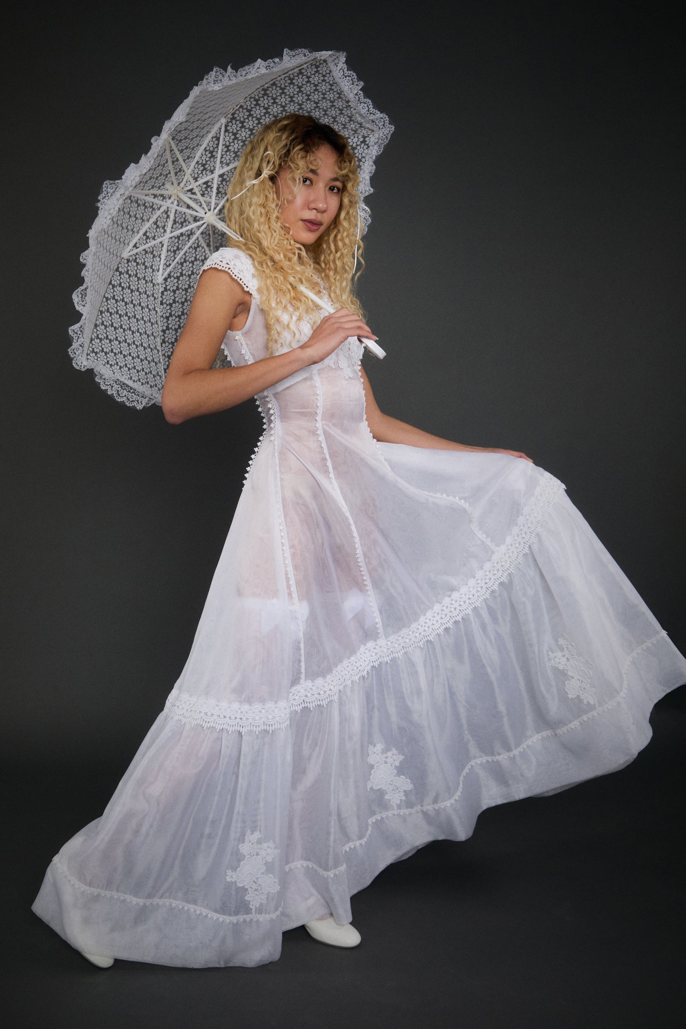 Florence Appliqué Gown - XS