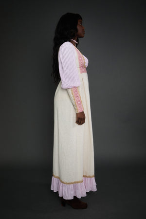 Clementine Linen Gown - M/L