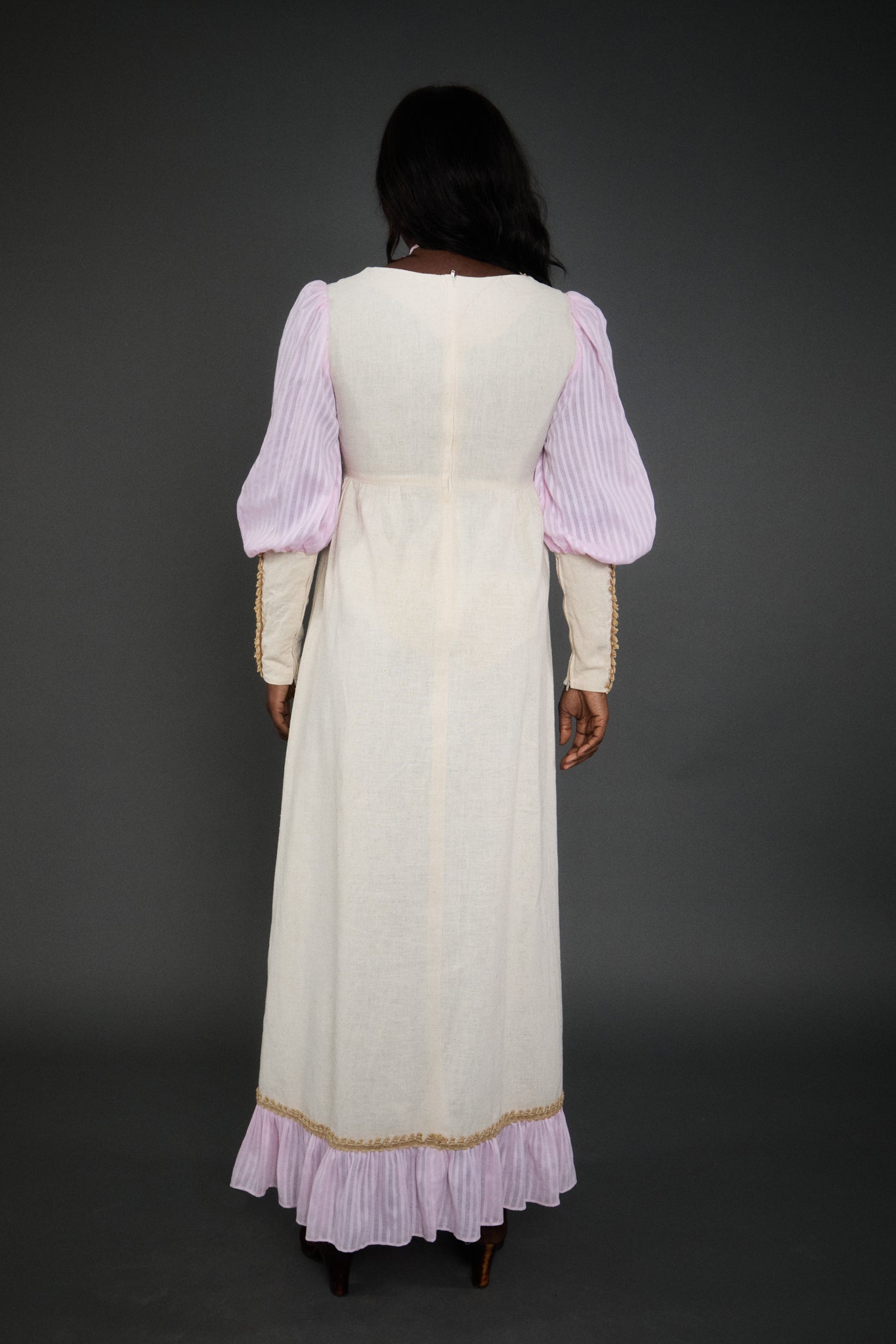 Clementine Linen Gown - M/L