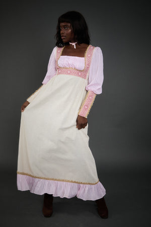 Clementine Linen Gown - M/L