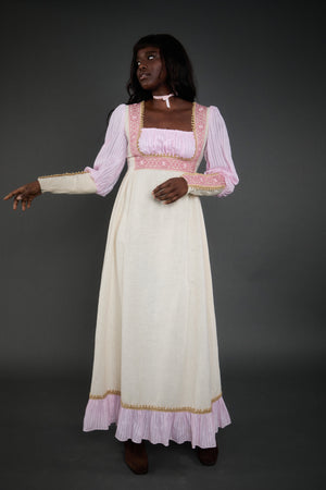 Clementine Linen Gown - M/L