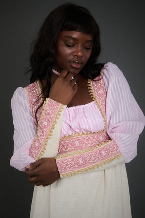 Clementine Linen Gown - M/L