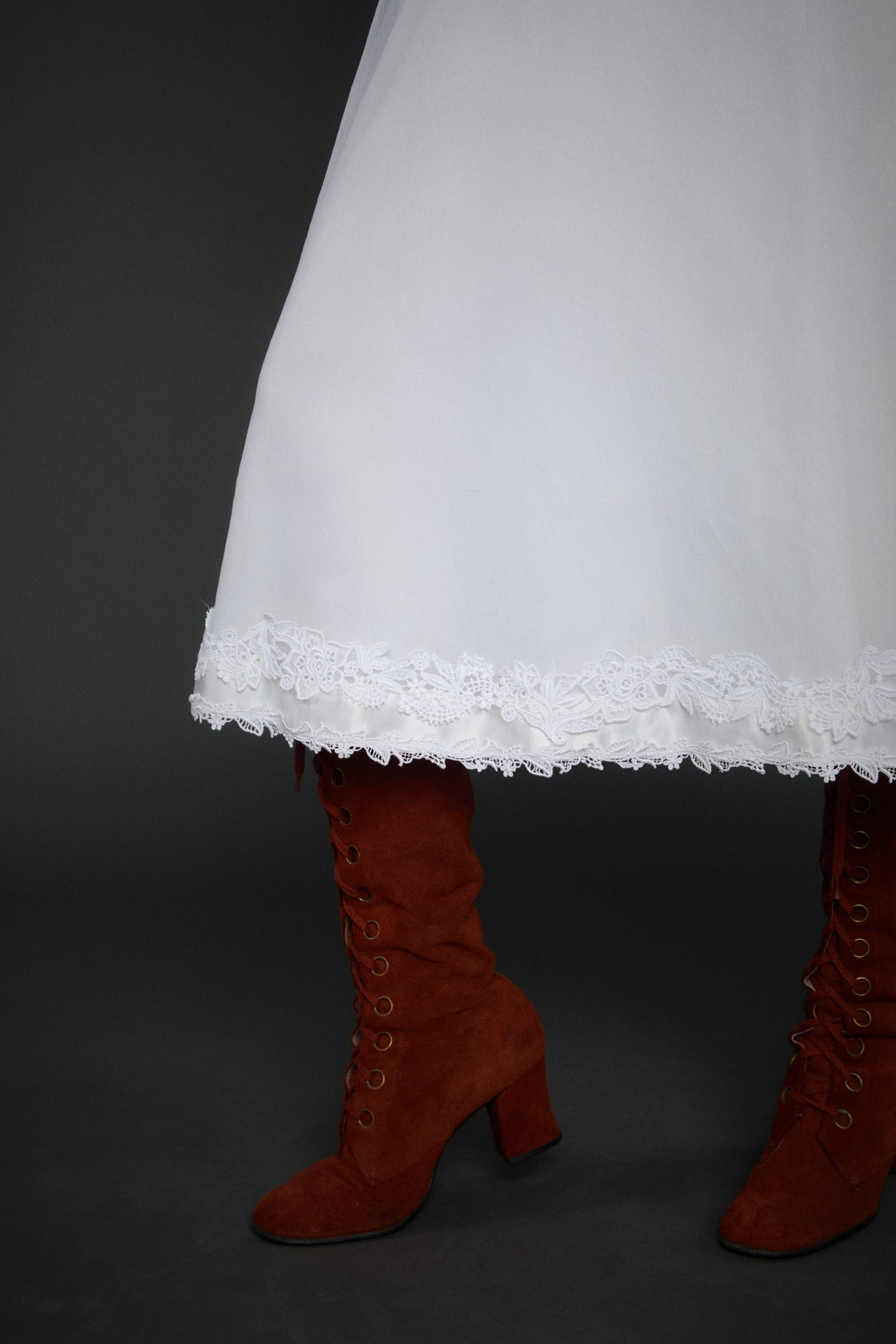 Rosetta Appliqué Gown - XS