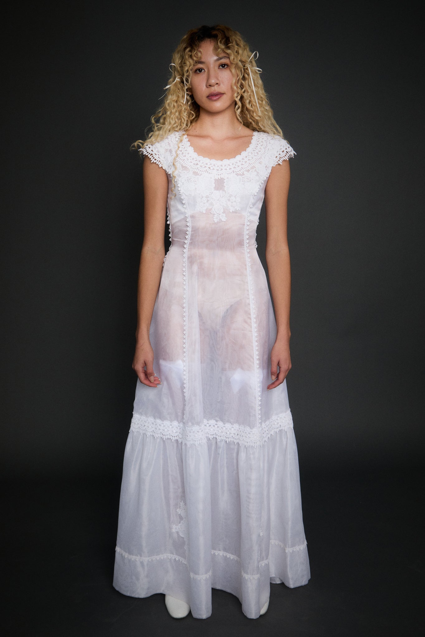 Florence Appliqué Gown - XS