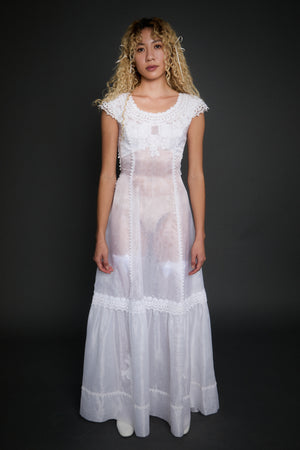 Florence Appliqué Gown - XS