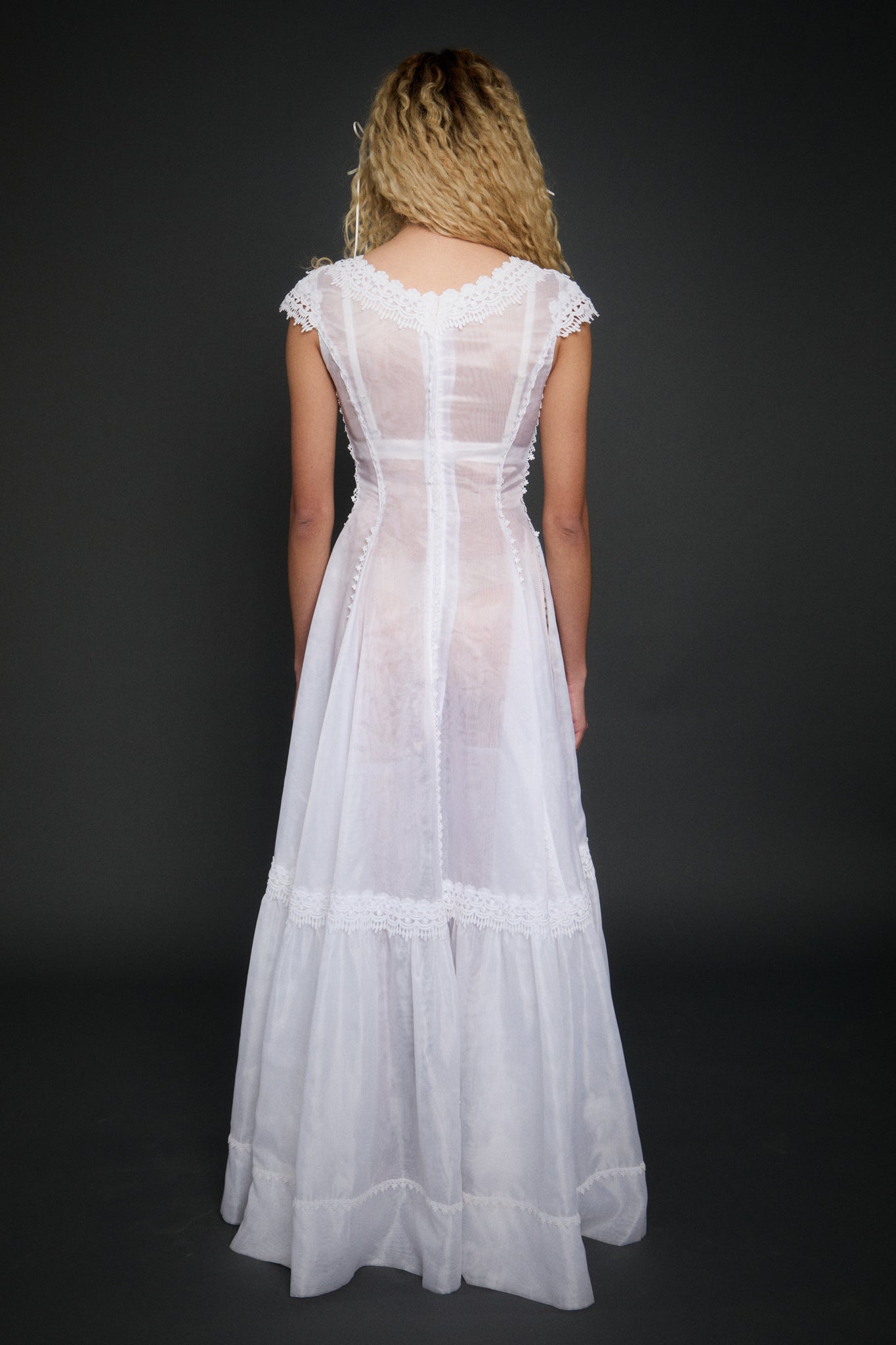 Florence Appliqué Gown - XS