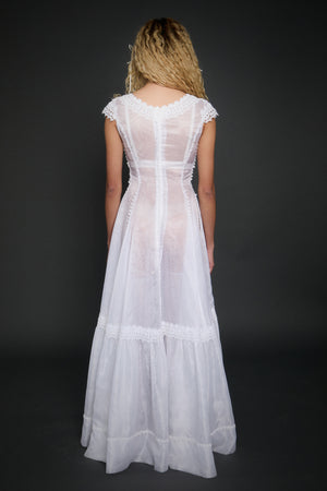 Florence Appliqué Gown - XS