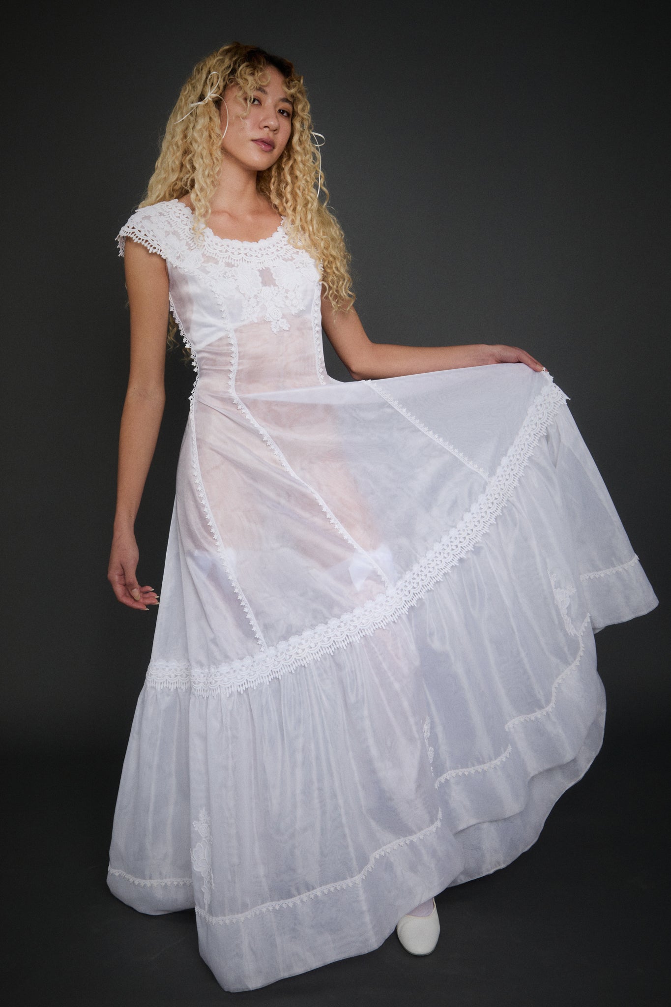 Florence Appliqué Gown - XS
