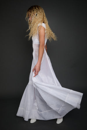 Florence Appliqué Gown - XS