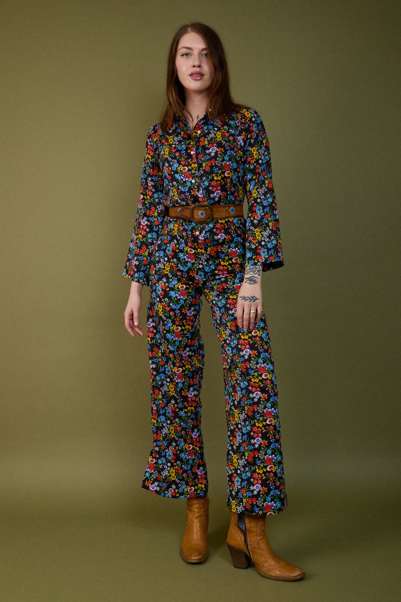 Elvira Botanical Jumpsuit