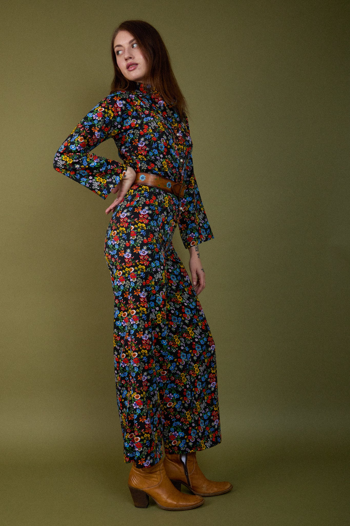 Elvira Botanical Jumpsuit