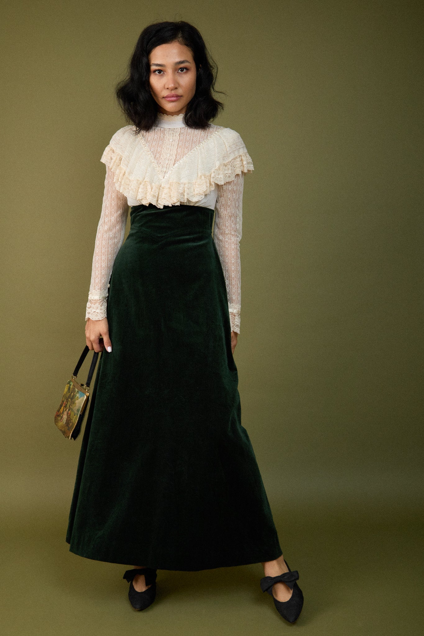 Clara Velvet Gown