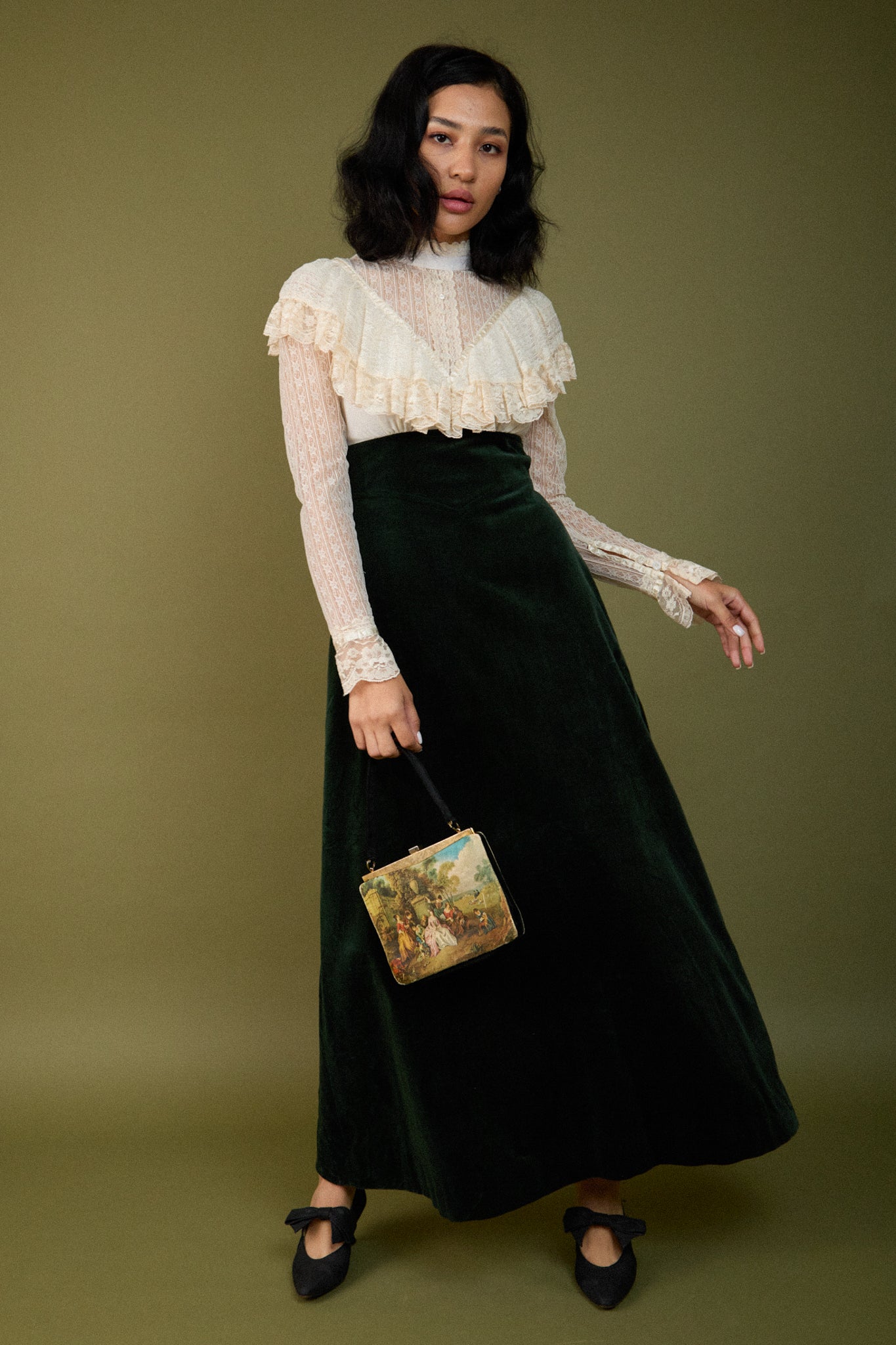 Clara Velvet Gown