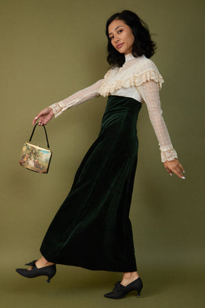 Clara Velvet Gown