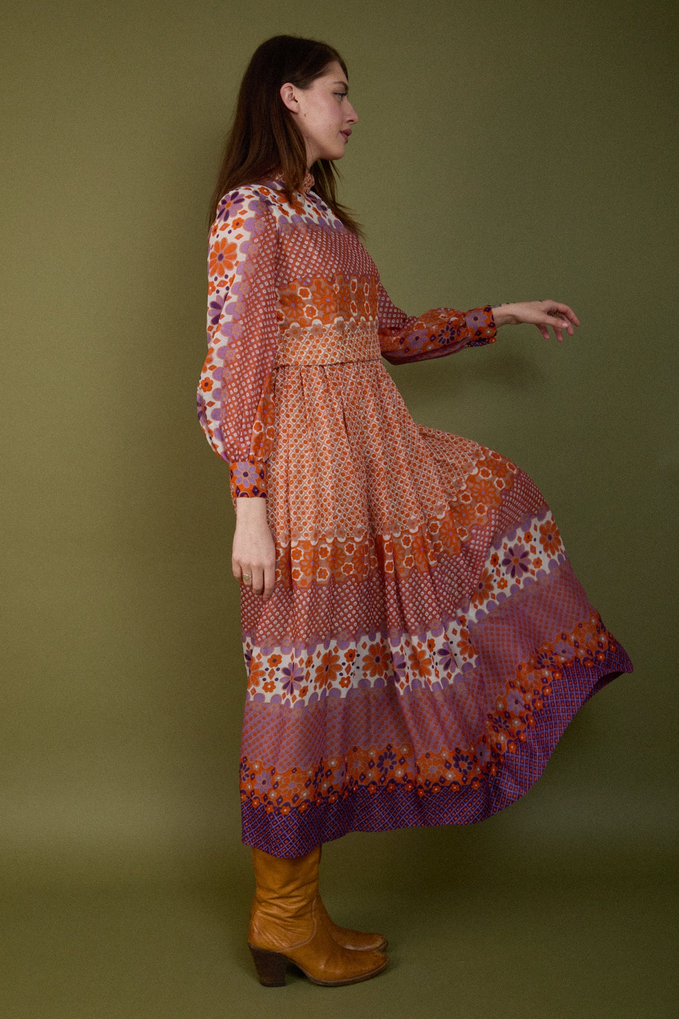Maricopa Floral Gown