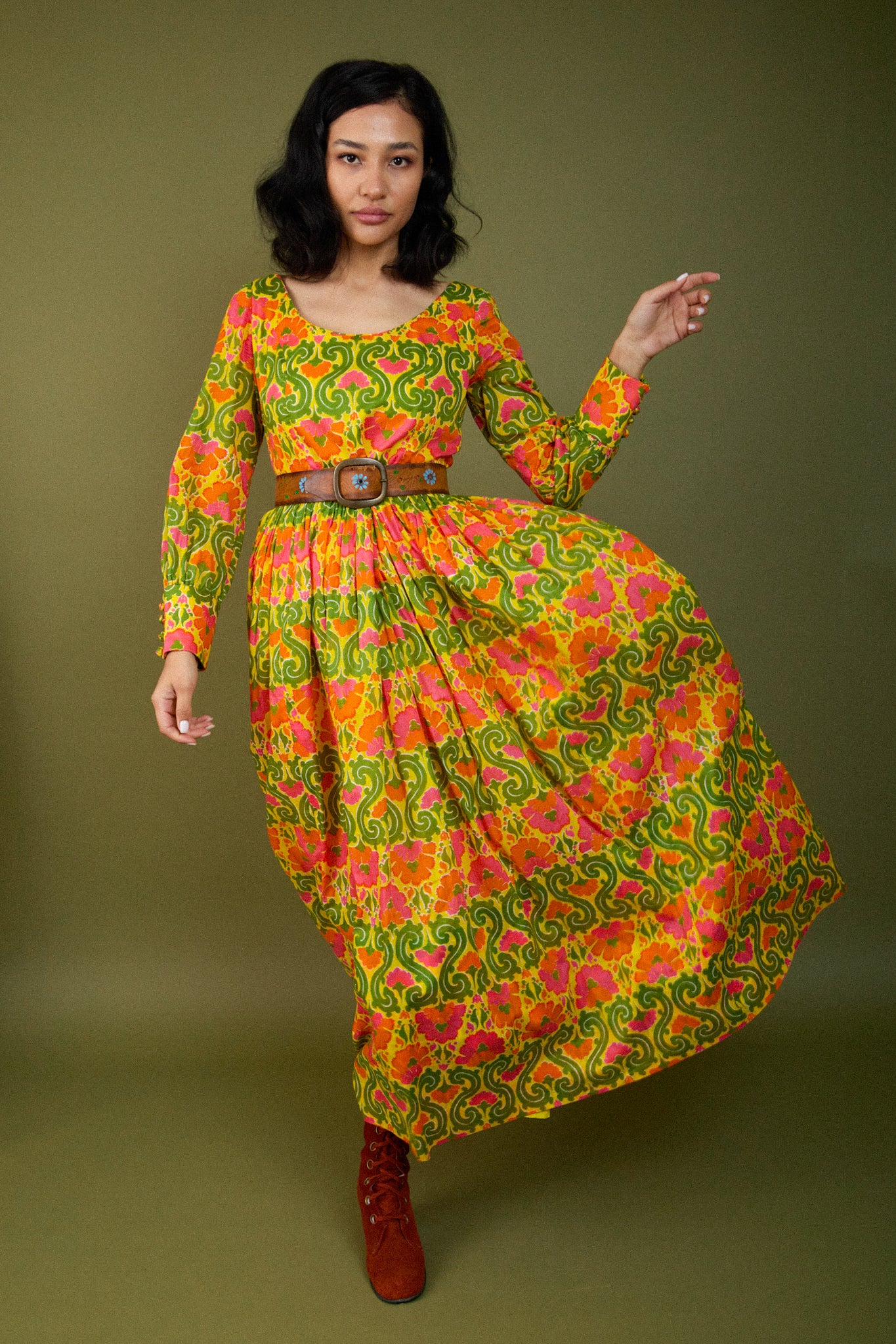 Naomi Psychedelic Gown