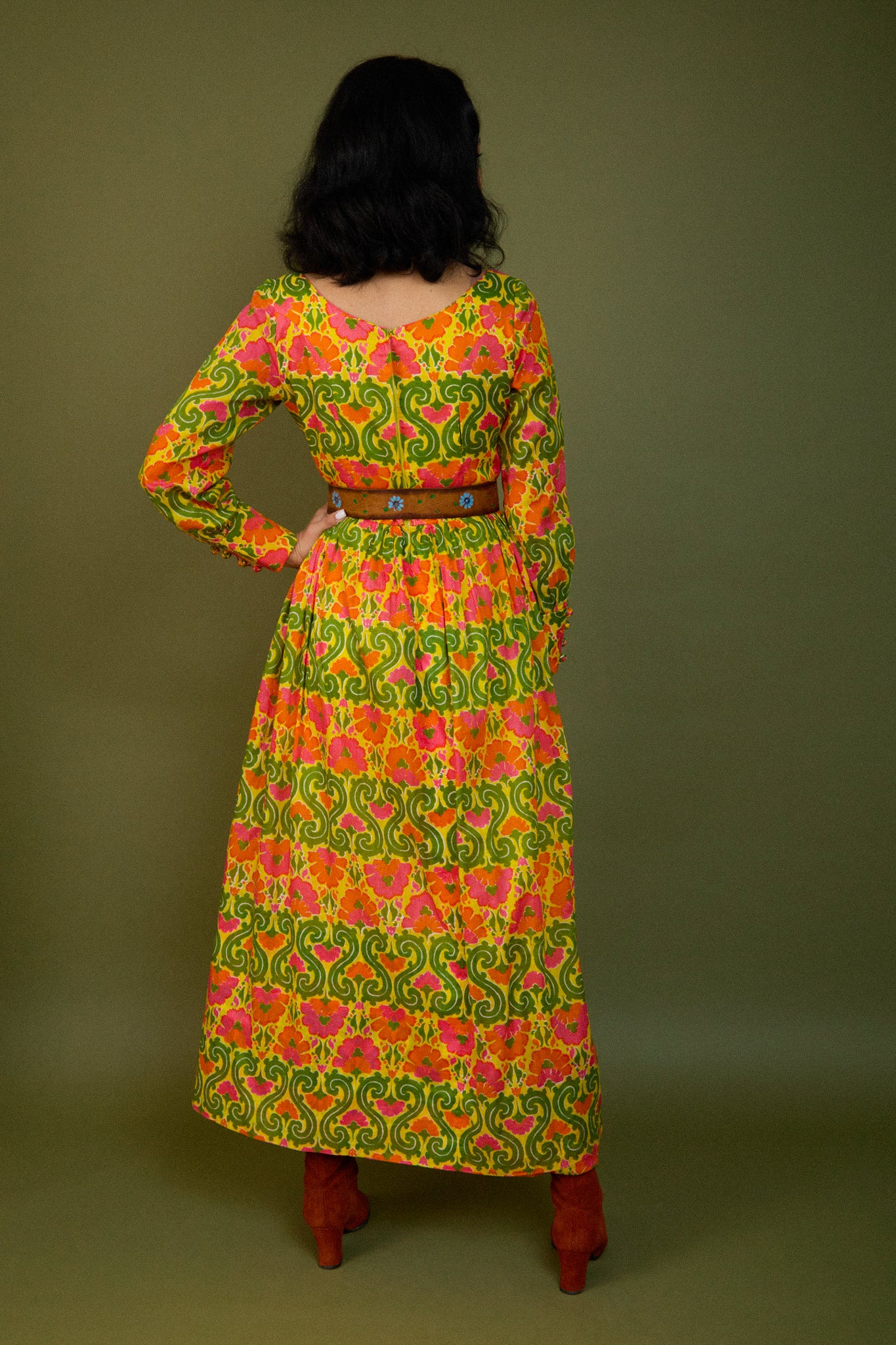 Naomi Psychedelic Gown