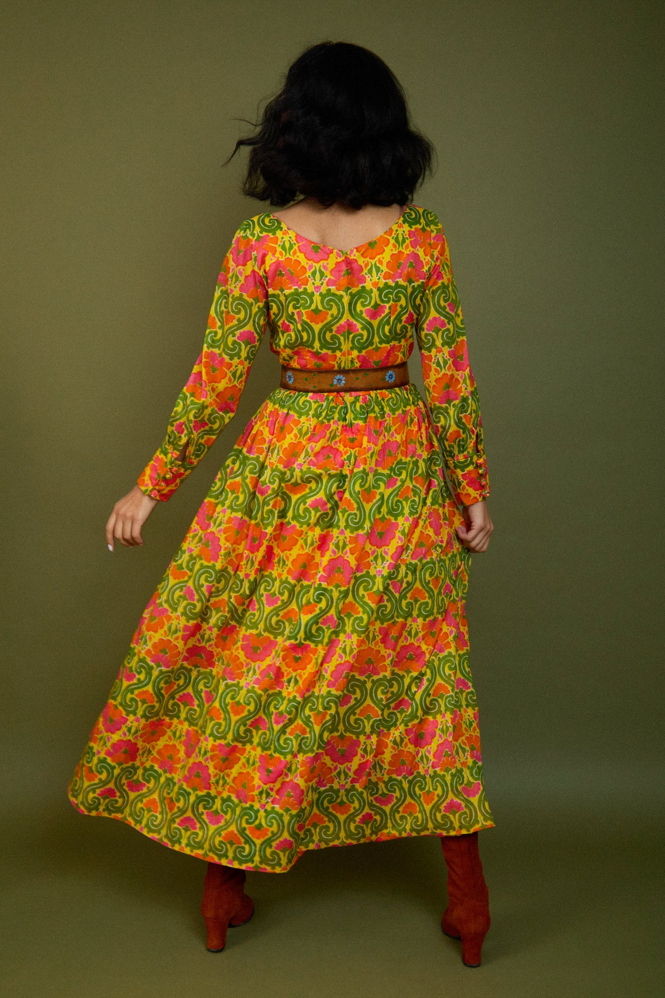 Naomi Psychedelic Gown